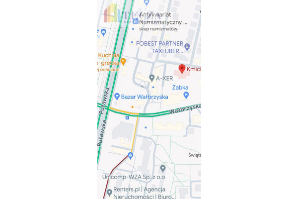 Warszawa, Mokotów, Służew, Kmicica, DZIAŁKA BUDOW. O POW. 541m2 MOKOTÓW ul. Wałbrzyska