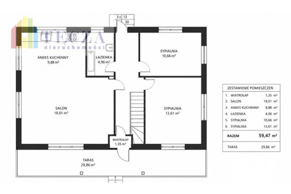 pułtuski, Obryte, Zambski Stare, Dom 96m2/4pok/+2 tarasy+działka 4200m2+budynek gospodarczy