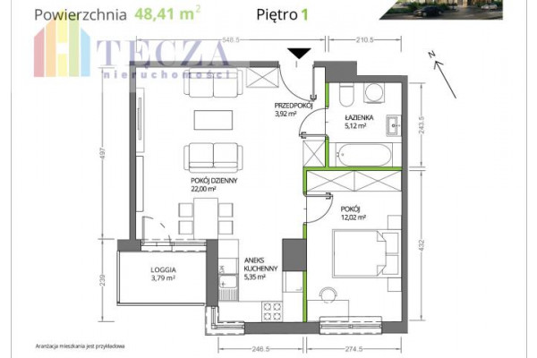 Warszawa, Włochy, al. Krakowska, 2pk,48m2,pierwszy najem,balkon,garaż,KRAKOWSKA 279